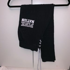 Pink joggers